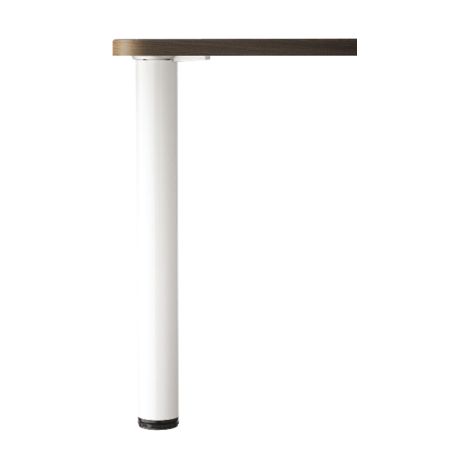 Base per tavolo allungabile MANART - da 710 a 1100 mm - Ø 60 mm - Bianco - 20BLANC