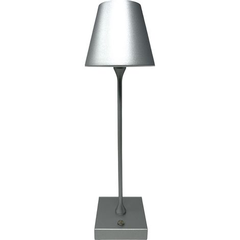 Lampada bistrot touch da tavolo a led ricaricabile usb 10 watt lume decorativo tripla colorazione di luce vari colori (1/5)