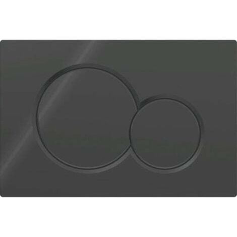 For Geberit Sigma01 - Sigma01 flush plate, black 115.770.DW.5 (1/2)