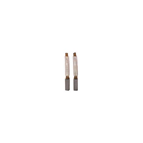 Set aus 2 anpassbaren Kohlen für Ion. Maße: 4,8 x 4,8 x 14 mm.