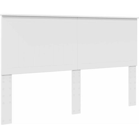 Testiera con testiera Bianco 160 cm Legno multistrato vidaXL