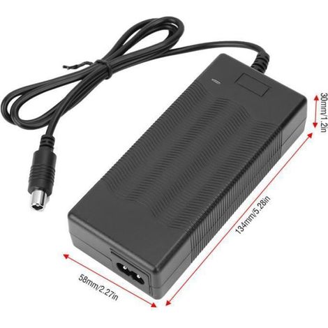 Chargeur de batterie adaptateur de Trottinette scooter électrique 42V 2A pour Xiaomi 220V -TUN Multicolore CHARGEUR DE BATTERIE (1/4)