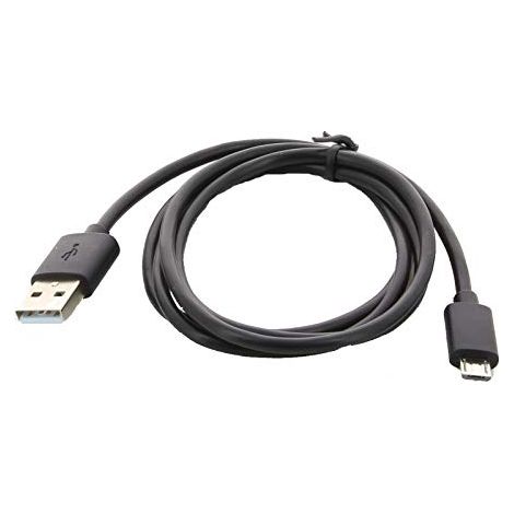 USB Cable To Micro USB 1M Black DLH - Câble USB - Micro-USB de type B (M) pour USB (M) - 1 m - noir
