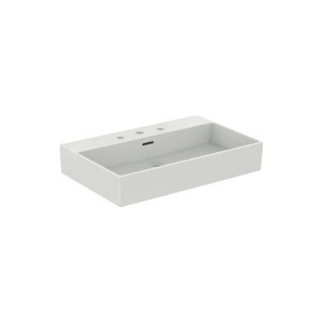 IS Waschtisch Extra, 3 Hl., m.Ül., 700x450x150mm, geschliffen, Weiß m.IP (1/5)