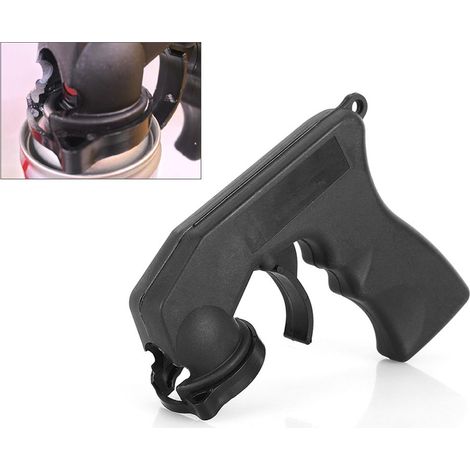 Poignée de pistolet à peinture pour changement de couleur de jante (noire) avec description (1/5)
