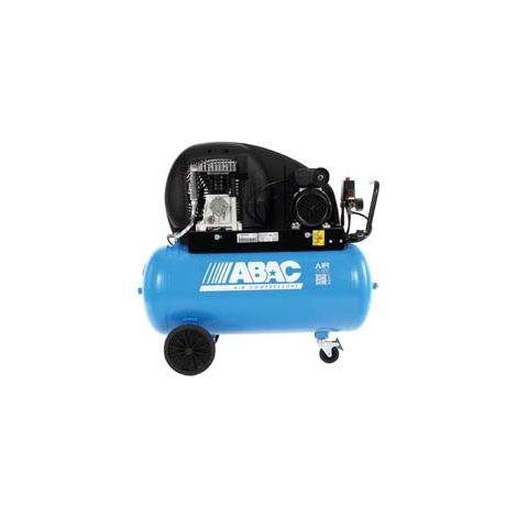 COMPRESSORE A CINGHIA BICILINDRICO LUBRIFICATO A OLIO LT.90 ABAC