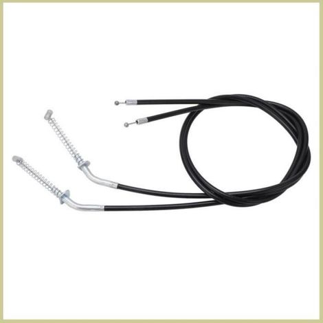 Câble de Frein Double en Acier Haute Résistance pour ATV, 2 Pièces, Structure Robuste GY6 125 150 200 250cc (1/4)