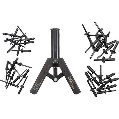 Kit di pinze per rivetti in plastica  41 pz. (1/3)