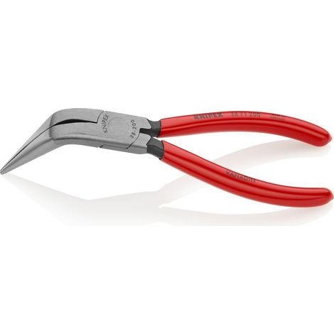Pince à bec long sans fraise, coudée, 20,3 cm (1/3)