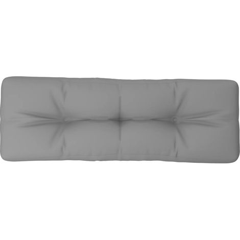 Maison Exclusive - Cojín para sofá de palets tela gris 120x40x12