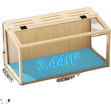 Hamsterkäfig, geräumiges Design, nagersichere Konstruktion, MULTI (1/2)