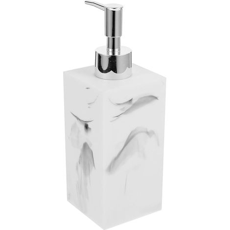 Flüssigseifen und Shampoo Spender 400 ml Vierkantflasche mit