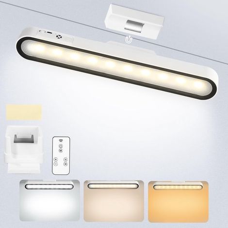 Tira de LED USB regulable, 3 temperaturas de color, inalámbrica para armarios, escritorios y cocinas – fácil de instalar (1/5)