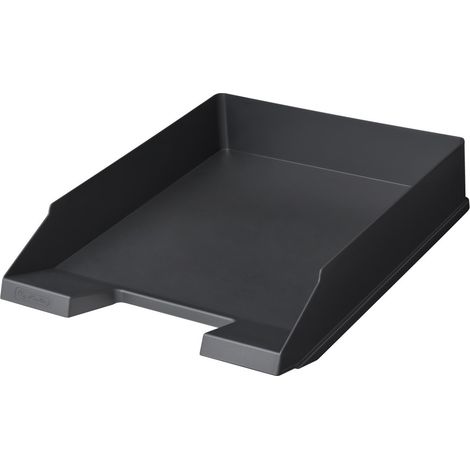 Herlitz 50033942 Tablett de Schreibtisch/Organizer Kunststoff Anthrazit