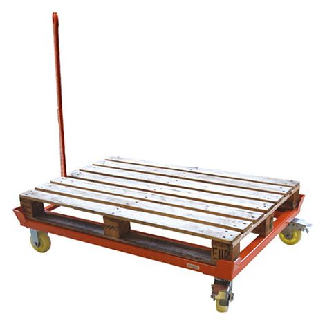 Chariot transport de palette - Avec timon - Charge max 1000kg - TP1208T