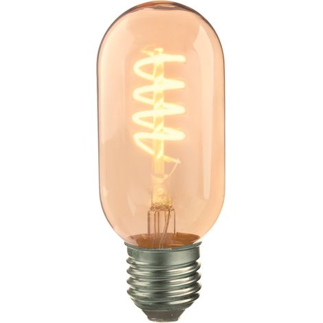LAMPADINA SPIRALE LED VINTAGE T45 4W E27.