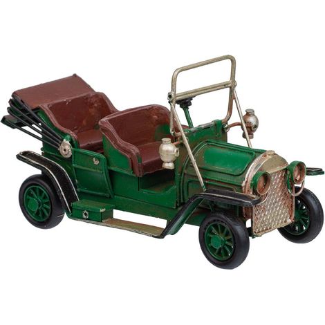 Coche de metal verde 17x7x9.3 (1/5)