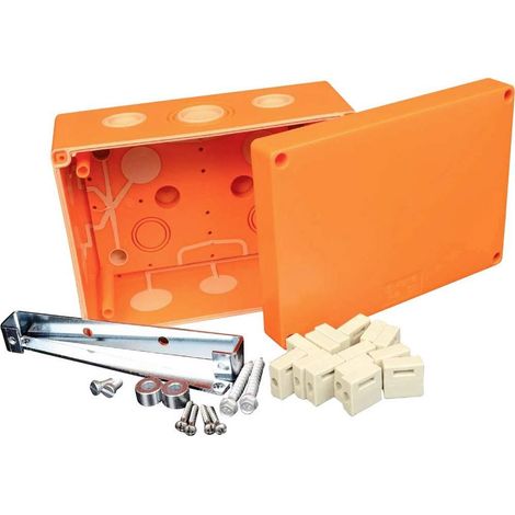 Kopos Caja de empalme naranja IP66 para zonas húmedas