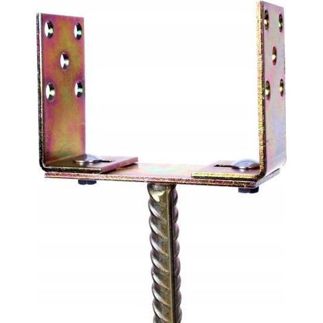 Base de poteau réglable avec tige 60-140 - LB PS14 (1/3)