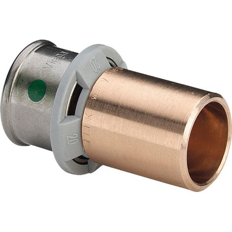 Viega Profipress Sanfix P-elemento a innesto, d1 40, d2 35 bronzo rosso modello 2113, 566692
