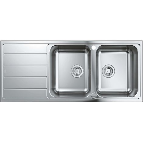 Lavello incasso K500 con gocciolatoio. sinistra/destra installabile 1000x500mm ES (1/3)