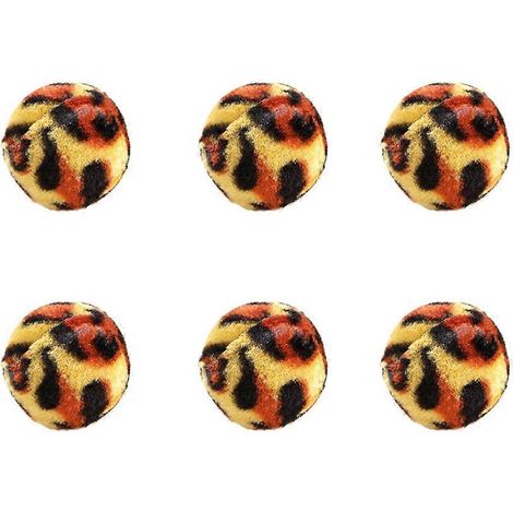 Katzenspielzeug: 8 bunte, handgefertigte Hüpfbälle, Kätzchenspielzeug mit Plüschglöckchen, 8-teiliges Set