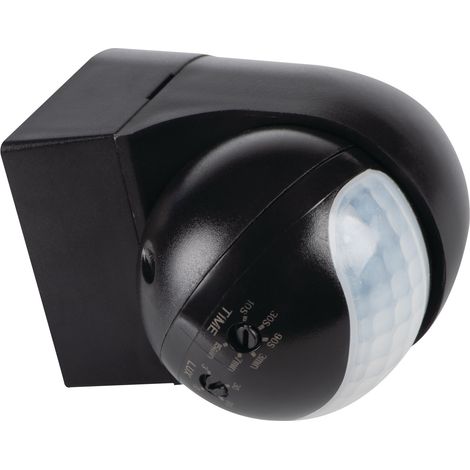 Sensore di movimento PIR murale  IP44 – Nero – 8m  800 800VA Kanlux (1/5)