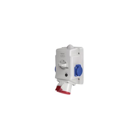 Steckdose scame optima-combi 16A 230V Oberfläche