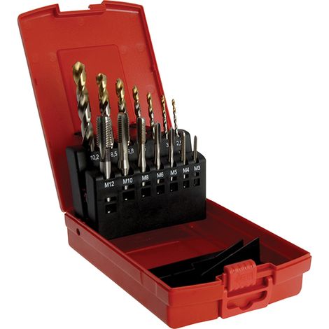 A002 Drills & E500 HSS MC Tap Set (1/2)