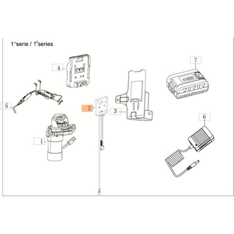 Rele' modèles de tondeuses à gazon G48TKE ORIGINAL EMAK L66151972