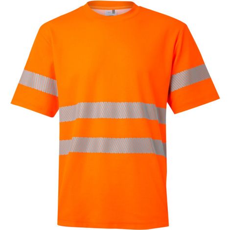 Camiseta flúor de algodón manga corta Reflatex RS Serie 305508 VELILLA M Naranja flúor (1/4)
