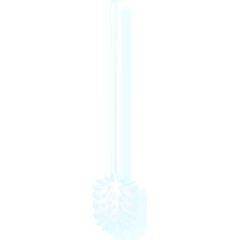 Brosse de toilette avec manche chromé