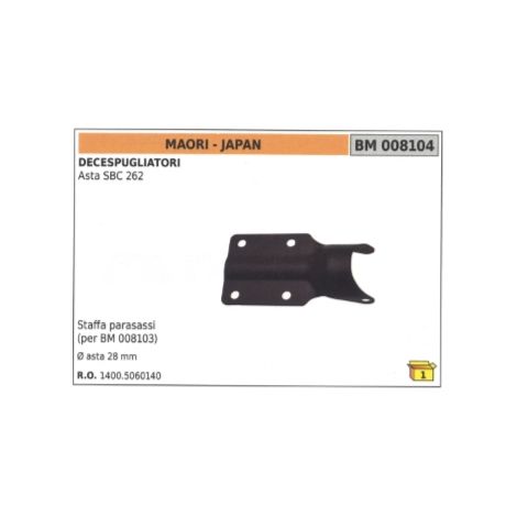 Staffa parasassi MAORI per decespugliatore asta SBC 242 Ø asta 28 mm