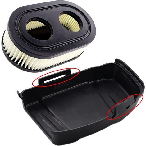 Couvercle de filtre à air pour tondeuses Briggs & Stratton 650EXI, 675EXI, 675IS - Remplace les références 594575 et 798452 (1/5)