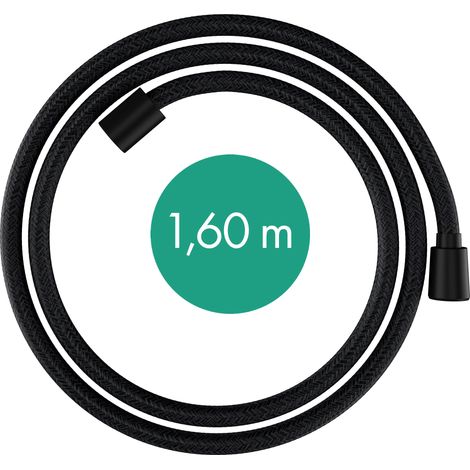 Hansgrohe - Flessibile doccia ,160 cm, nero opaco 28260670 (1/3)