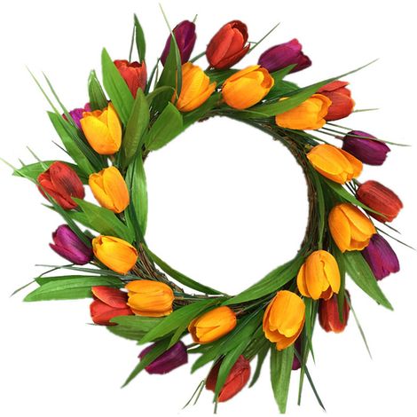 Seidenstoff-Imitationskranz, künstliche Blumen, Wanddekoration, Türkranz für Hochzeiten, Ladendekoration (1/5)