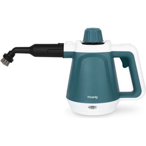 Nettoyeur vapeur à main 1200W – Pression 3,5 bars – Débit vapeur 40 g/min – Accessoires pour surfaces variées – Hkoenig (1/5)