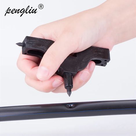2 raccords d'irrigation goutte à goutte, perforatrice pour tuyaux de 3 et 4 mm, connecteur 1/4", outil pour système de micro-irrigation (1/5)