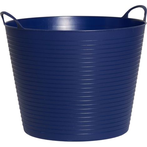Horse Guard Flex Eimer für Stall, Weide und Freizeit, navy - 30 Liter