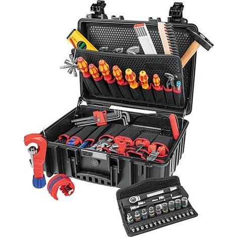 Mallettes à outils KNIPEX SHK-Exklusiv, 61 pièces