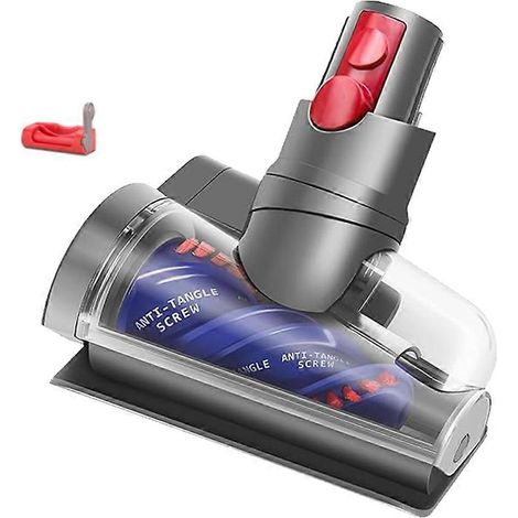 Brosse anti-emmêlement pour aspirateur V12 Detect Slim/V10 Digital Slim : outil de nettoyage des cheveux pour canapés, lits et paniers pour animaux (1/5)