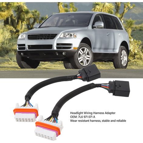 Ensemble de Câbles de Feux Arrière 51277277 pour Fiat Panda, Punto, Stilo Prise de Câblage (1/5)