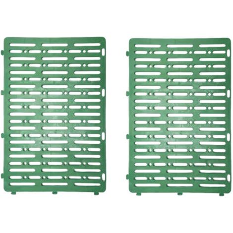 Protections de tronc d'arbre, lot de 2 (20 x 30 cm), housse de protection d'arbre extensible, protection de tronc Protection d'arbre Wild Bite(vert) (1/5)
