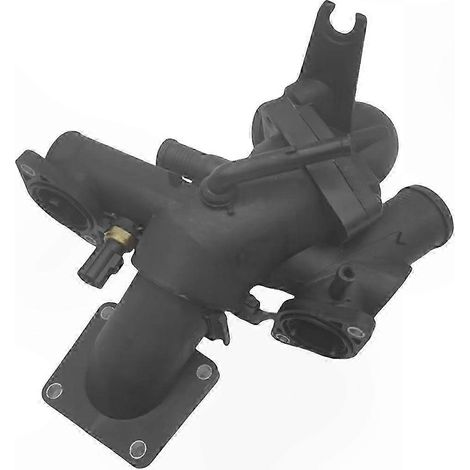 Thermostatgehäuse für Automobilmotoren, Ersatzteil für Kühlsysteme, Thermoreglerbaugruppe, kompatibel mit verschiedenen Fahrzeugen, direkter Ersatz, robuste Qualität. (1/5)