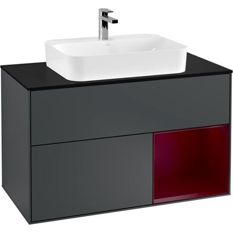 Villeroy & Boch G372HBHG Meuble sous lavabo Finion G37 (1/2)