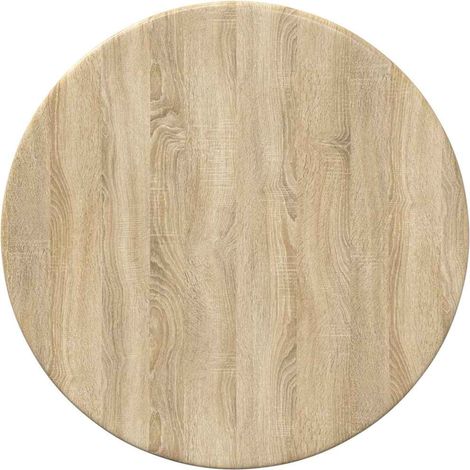 Maison Exclusive - Tischplatte Sonoma-Eiche Ø 30 x 1,5 cm Holzwer
