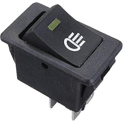 Phare antibrouillard universel 12 V avec interrupteur à bascule, lampe de voiture à LED – LED jaune (1/3)