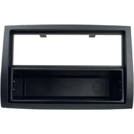 Facade autoradio 1DIN compatible avec Fiat Ducato Peugeot Boxer Citroen Jumper ap06 - RAF1511 - avec vide poche