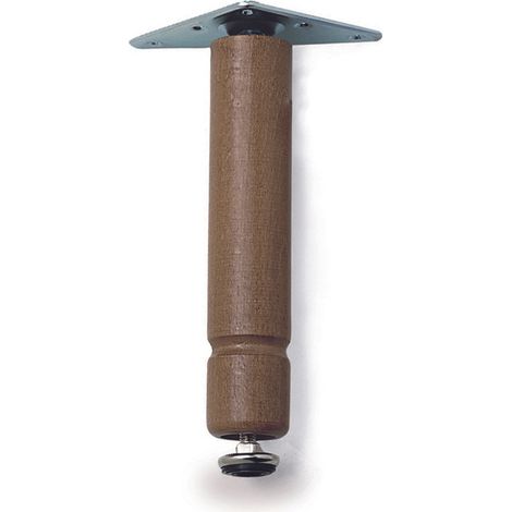 PIEDINO REGOLABILE CON PIASTRA Col. Noce cm. 10 20.00 pz