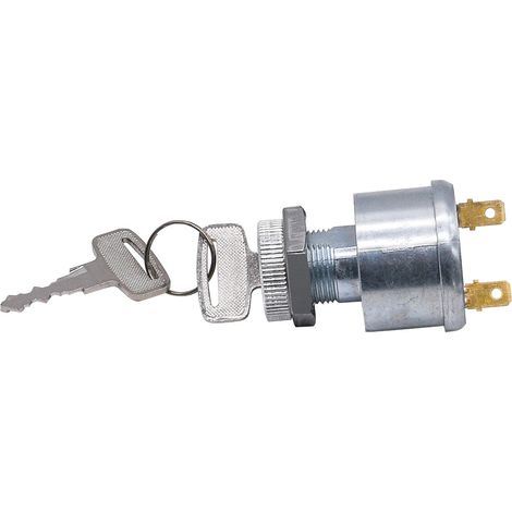 Key switch for EZGO 2-terminal golf cart (models 81 and later, petrol-electric). (1/5)